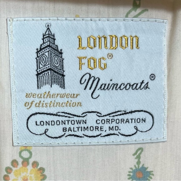 London Fog Vintage 60s 70s Rain Trench Coat | Size: 10 - Picture 7 of 13